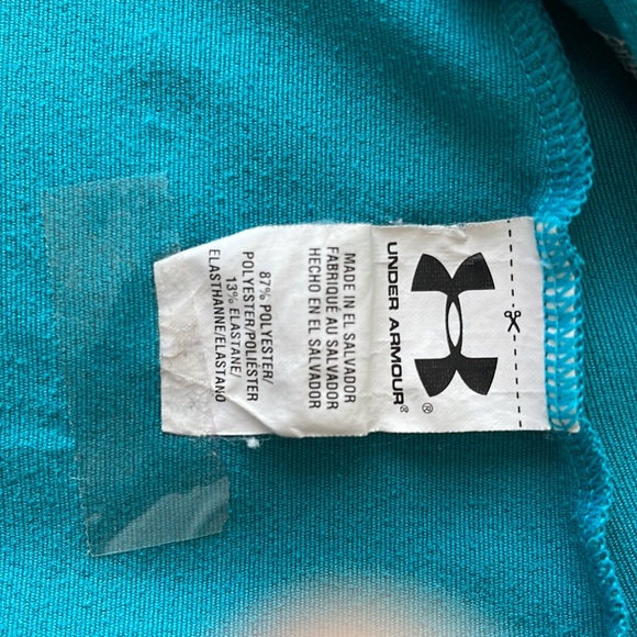 Under Armour 1/4 Zip Semi-Fitted Cold Gear Active Long Sleeve Womens Size L - Picture 7 of 10